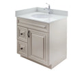 30″ Solid Wood Vanity - Ivory