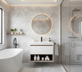 24" Orin Wall Hung White Vanity