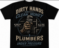 Dirty Hands Clean Money Under Pressure Tee