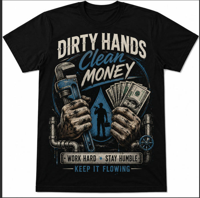 Dirty Hands Clean Money Stay Humble Tee