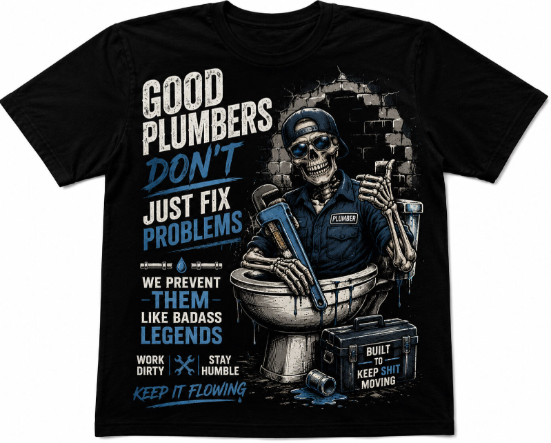 Good Plumbers Don’t Just Fix Problems Tee