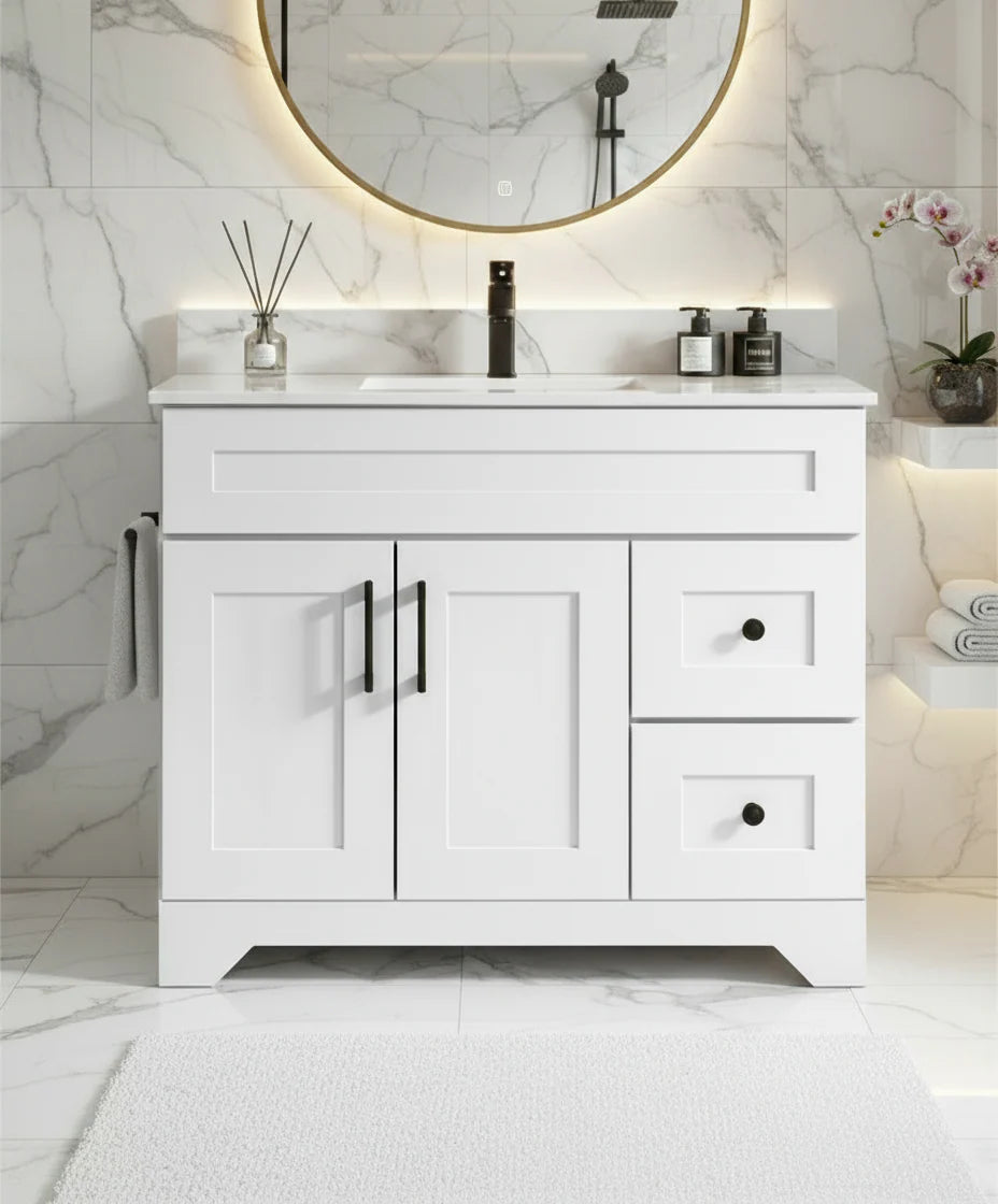 36" Newport Vanity - Shaker Style Cabinetry
