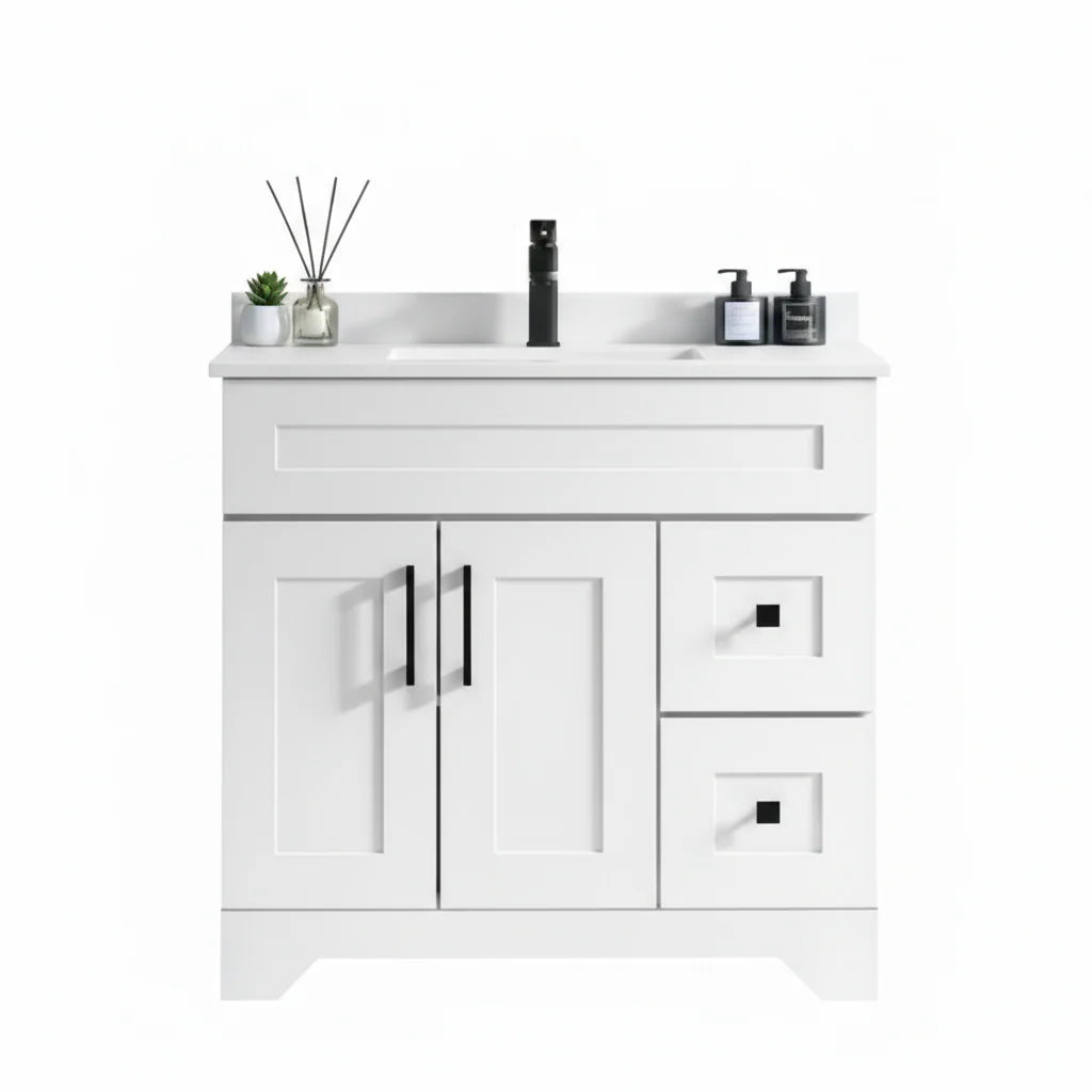 30" Newport Vanity  - Shaker Style Cabinetry