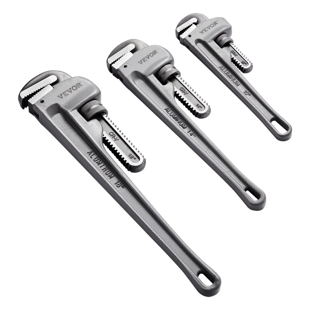 3-Piece Pipe Wrench Set