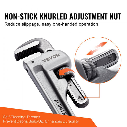 3-Piece Pipe Wrench Set