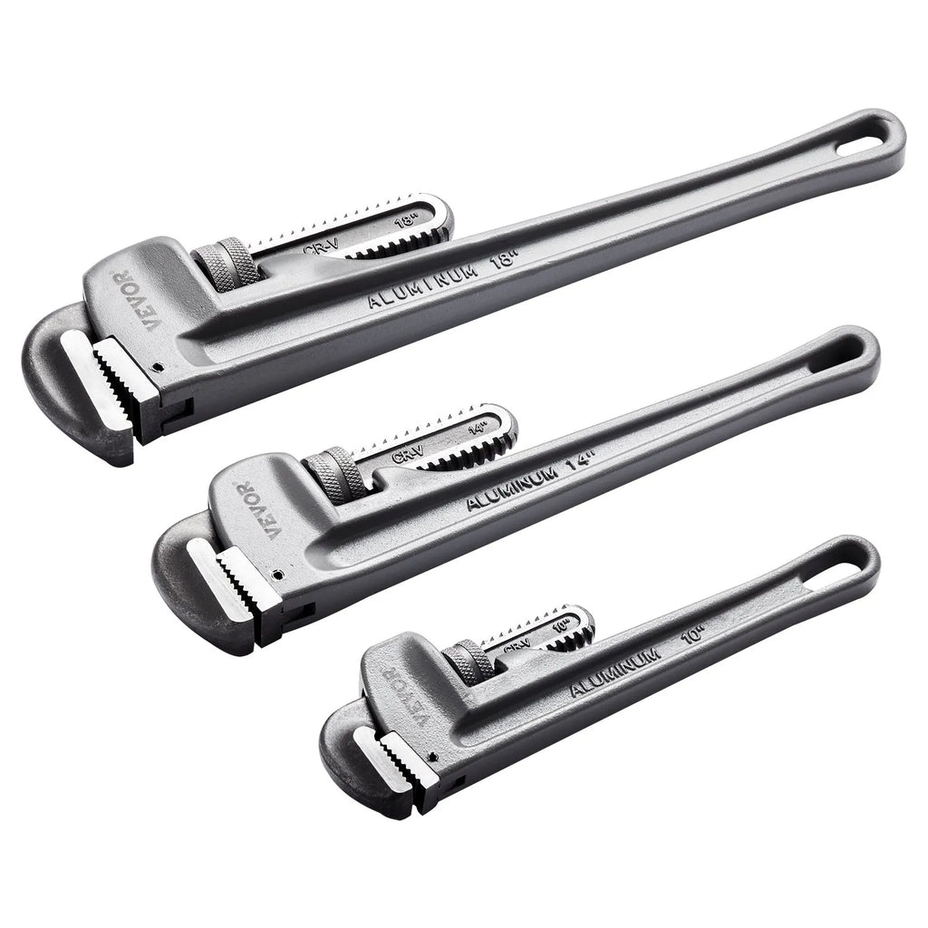 3-Piece Pipe Wrench Set