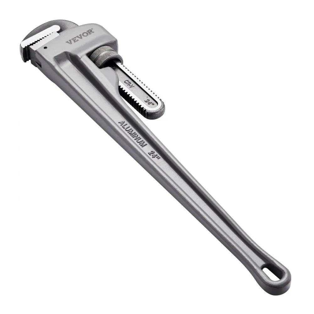 VEVOR Pipe Wrench, 24" Aluminum Straight Pipe Wrench